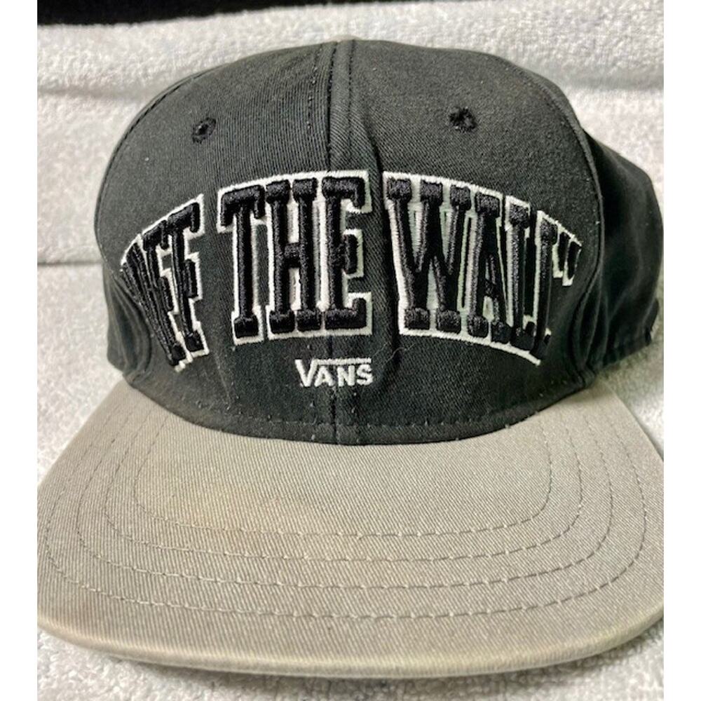 Vans Off The Wall Baseball Cap Black & Grey